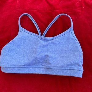 Blue Lululemon bra